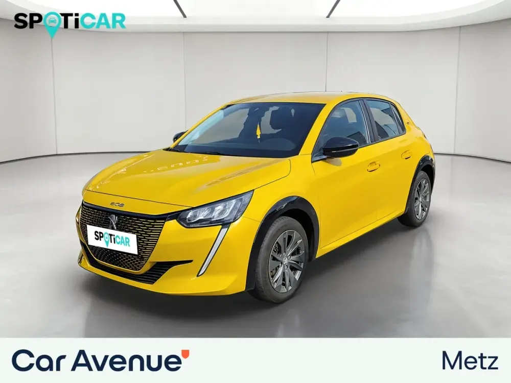 Peugeot 208 ELECTRIQUE teinte m. jaune faro d'occasion