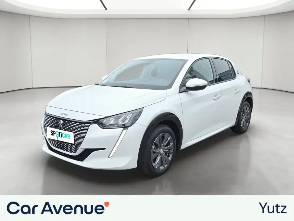 Peugeot 208 ELECTRIQUE blanc banquise (o) d'occasion