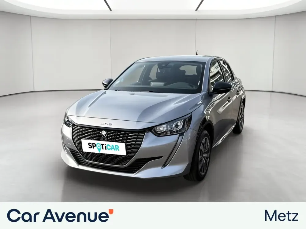 Peugeot 208 ELECTRIQUE p. m. gris acier d'occasion