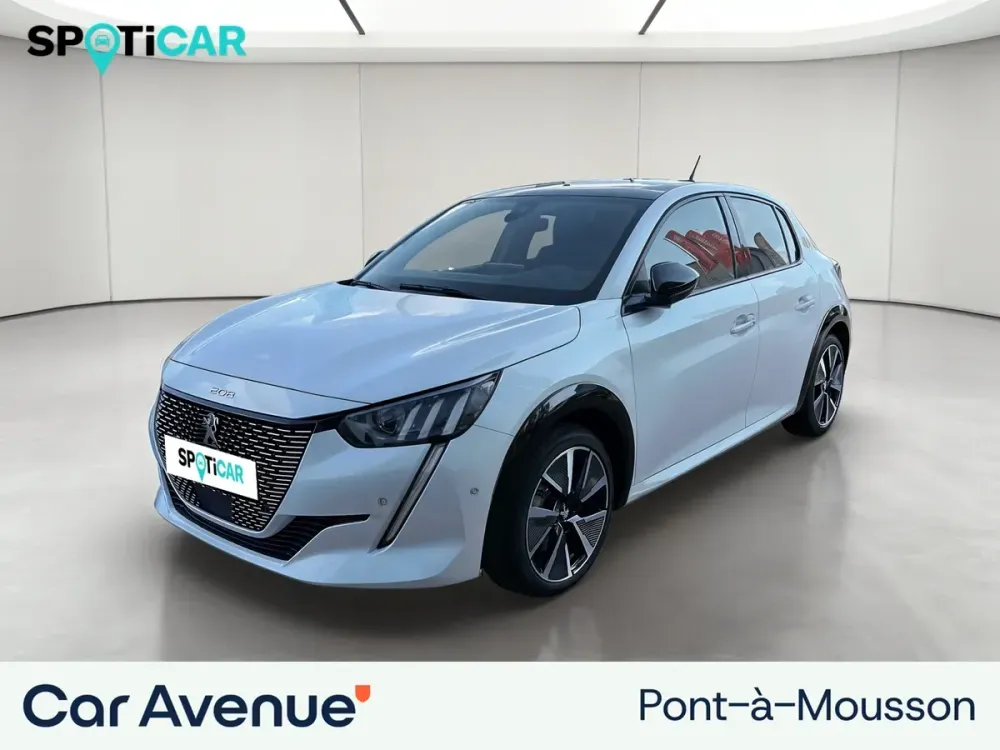 Peugeot 208 ELECTRIQUE teinte spéciale blanc nacré d'occasion