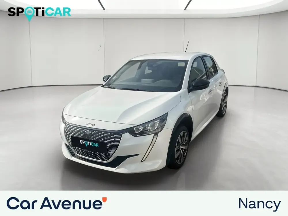 Peugeot 208 blanc d'occasion