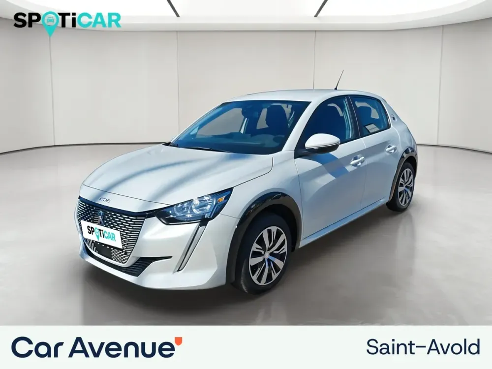 Peugeot 208 teinte spéciale blanc nacré d'occasion