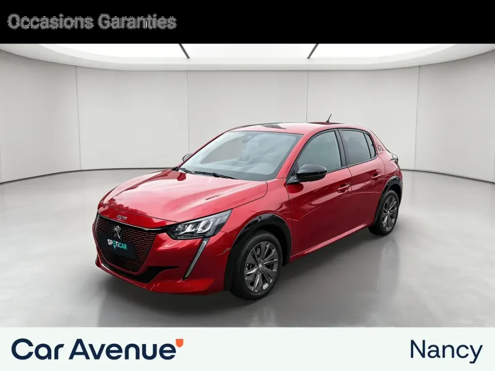 Peugeot 208 ELECTRIQUE rouge elixir (v) d'occasion