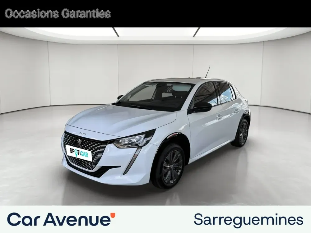 Peugeot 208 ELECTRIQUE teinte opaque blanc banquise d'occasion