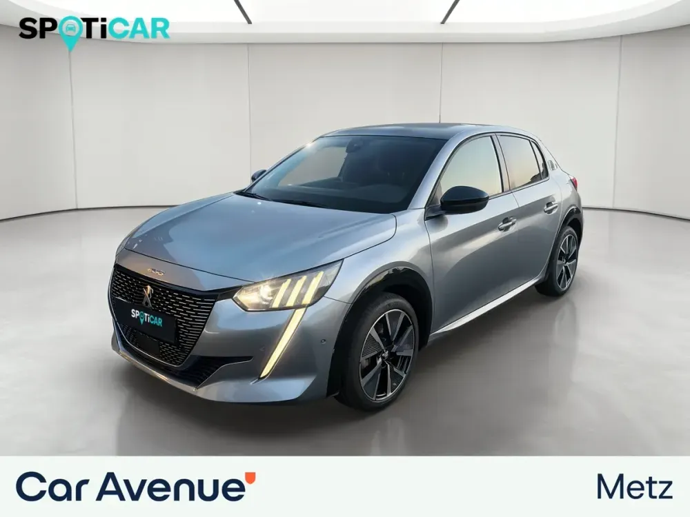 Peugeot 208 gris d'occasion