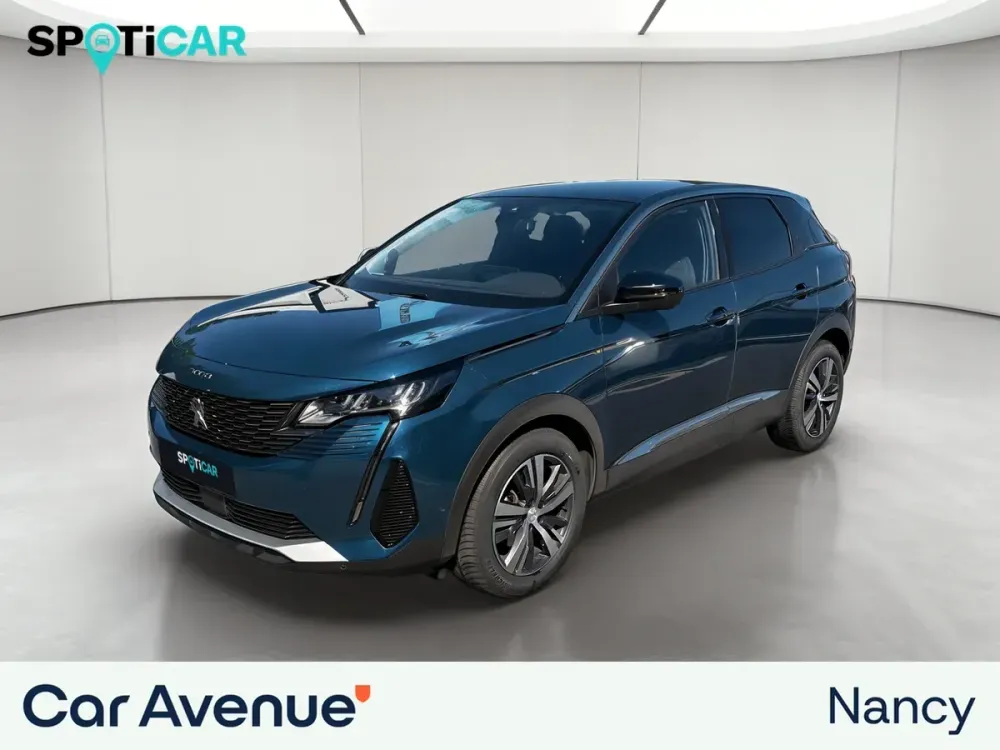 Peugeot 3008 bleu d'occasion