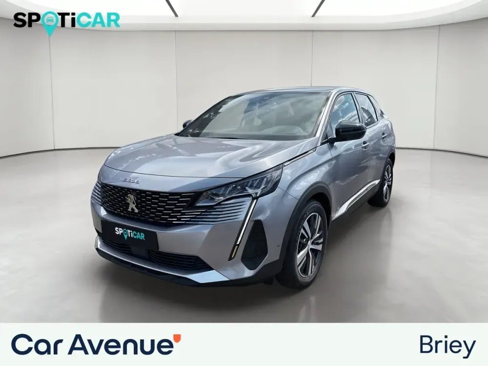 Peugeot 3008 gris d'occasion