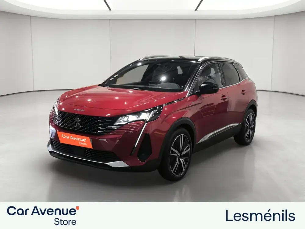 Peugeot 3008 rouge d'occasion