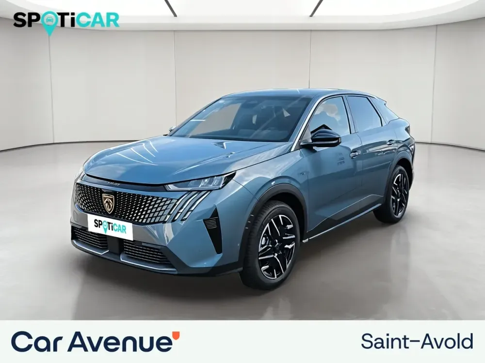 Peugeot 3008 bleu d'occasion