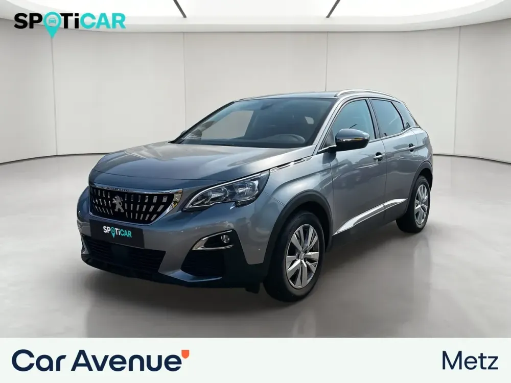 Peugeot 3008 gris d'occasion
