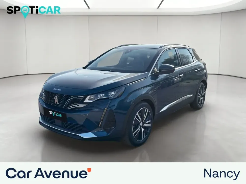 Peugeot 3008 bleu d'occasion