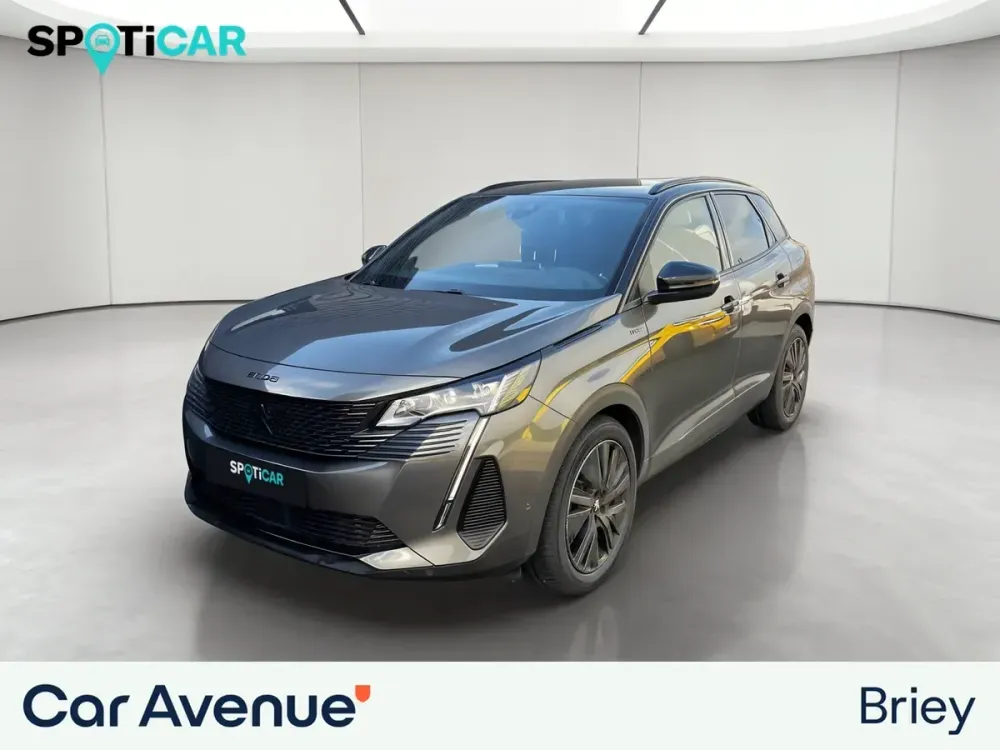 Peugeot 3008 gris platinium (m) d'occasion