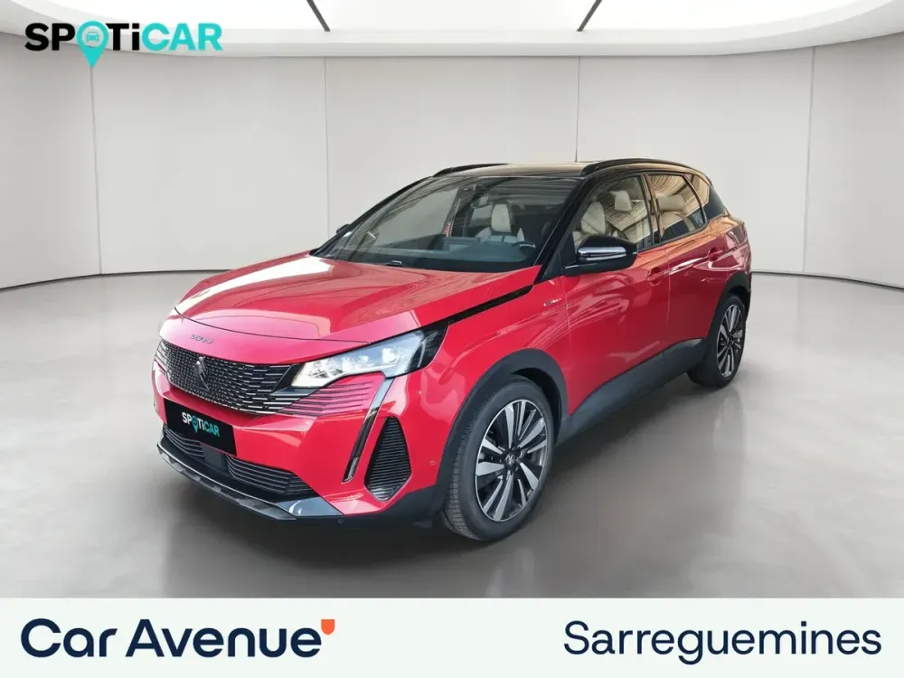 Peugeot 3008 rouge d'occasion