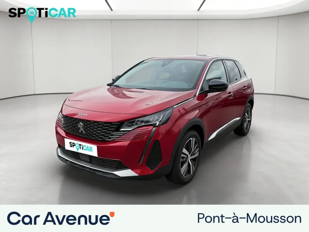 Peugeot 3008 rouge d'occasion