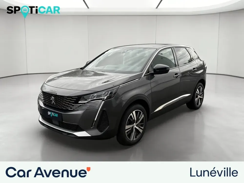 Peugeot 3008 gris d'occasion