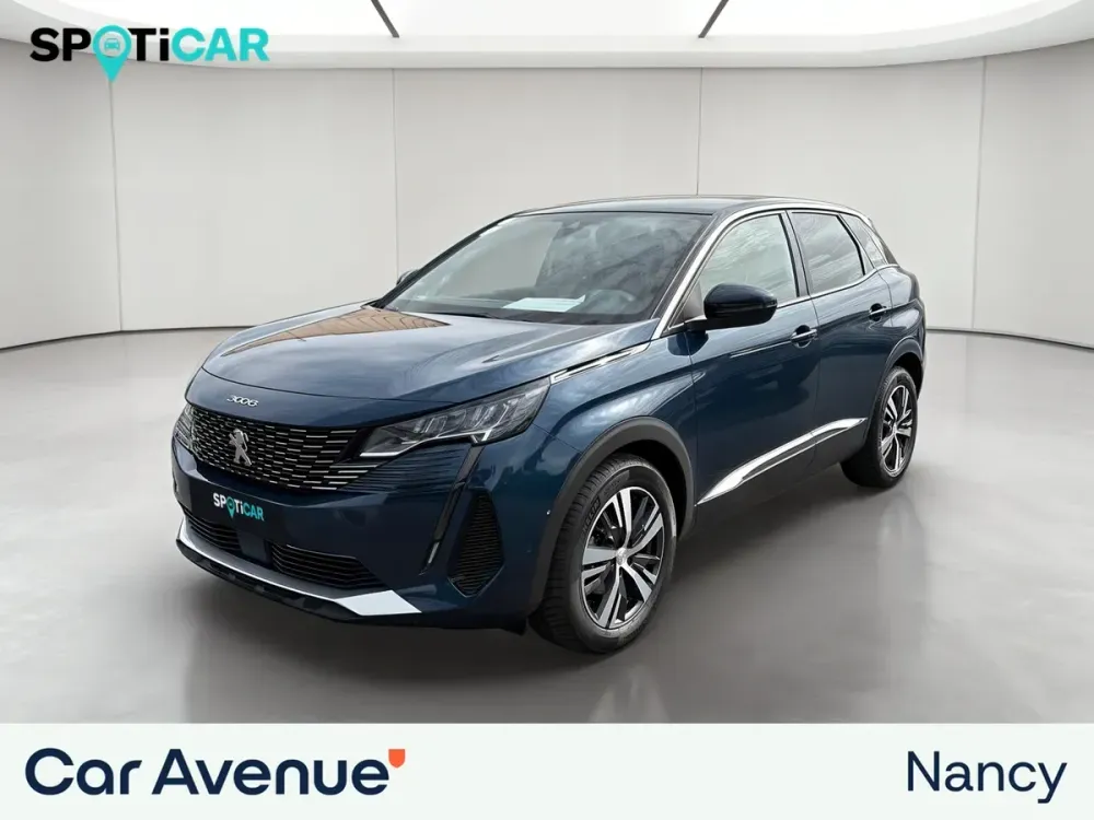Peugeot 3008 bleu d'occasion