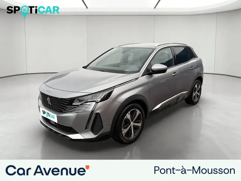 Peugeot 3008 gris d'occasion