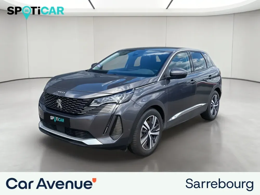Peugeot 3008 gris d'occasion