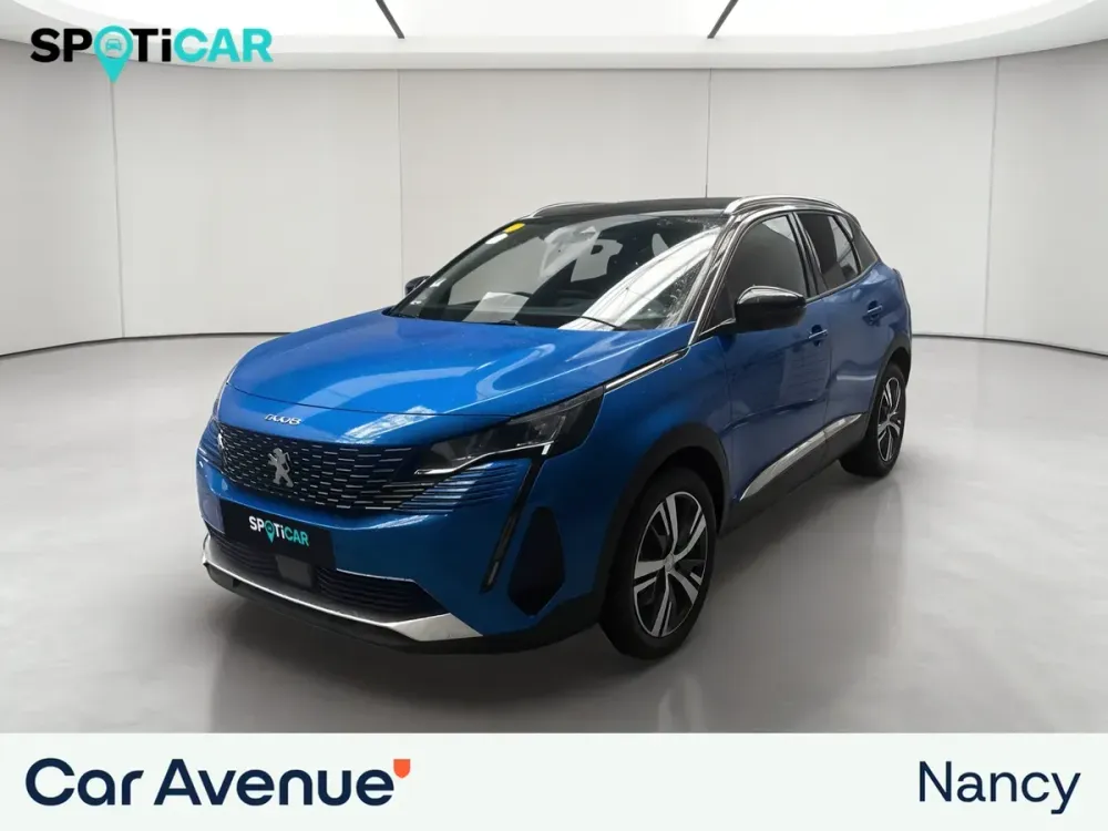 Peugeot 3008 bleu d'occasion