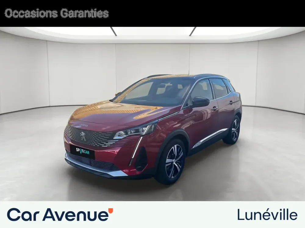 Peugeot 3008 rouge d'occasion