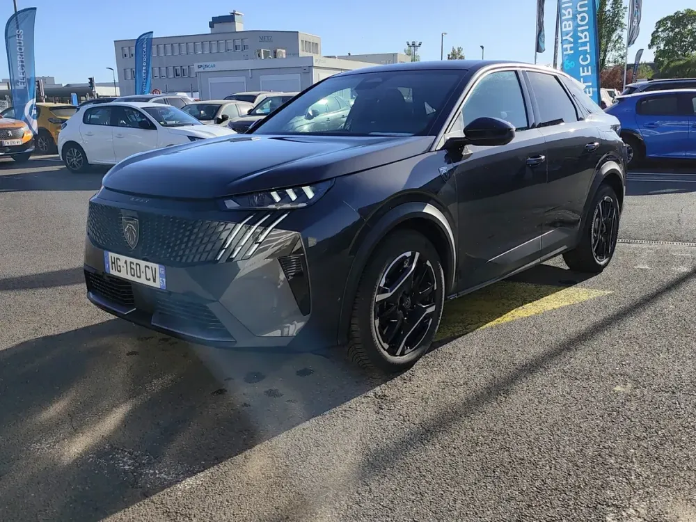 Peugeot 3008 gris titane (m) d'occasion