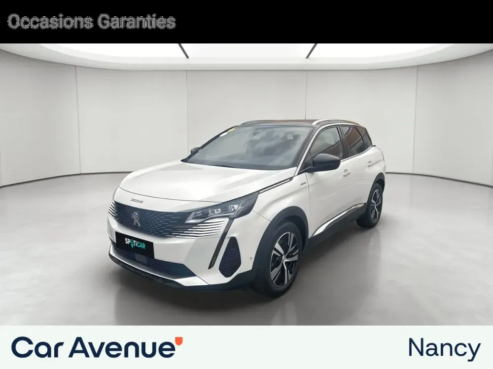 Peugeot 3008 blanc d'occasion