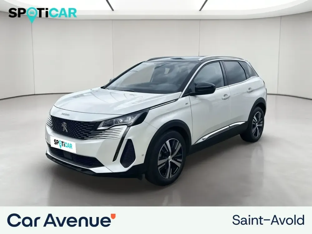 Peugeot 3008 blanc d'occasion