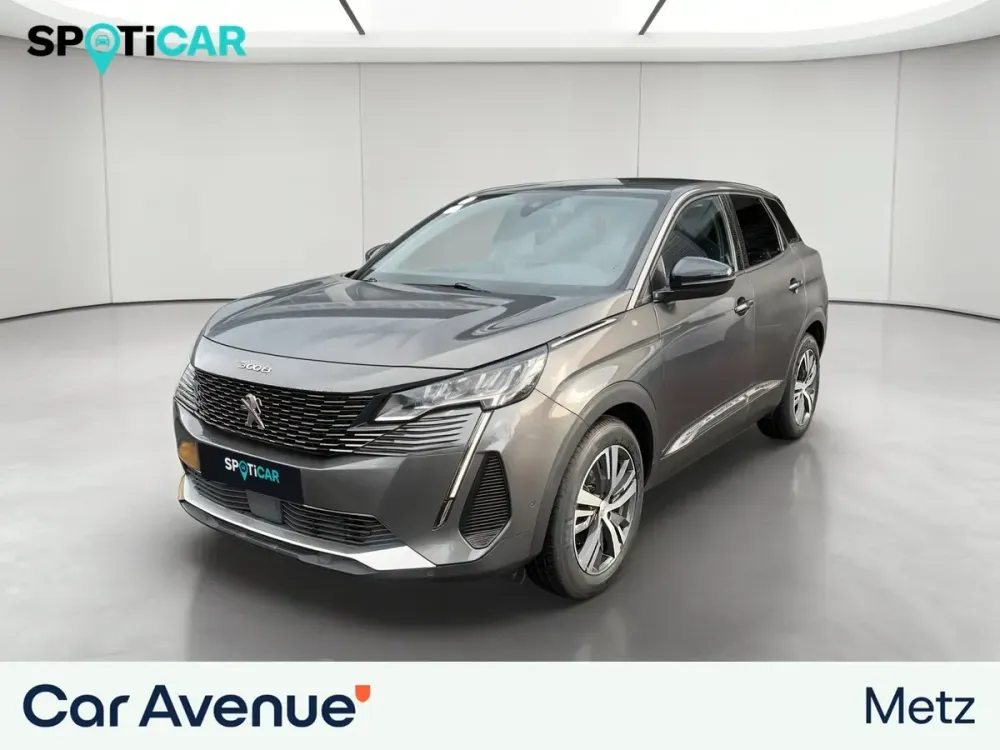 Peugeot 3008 p. m. gris platinium d'occasion