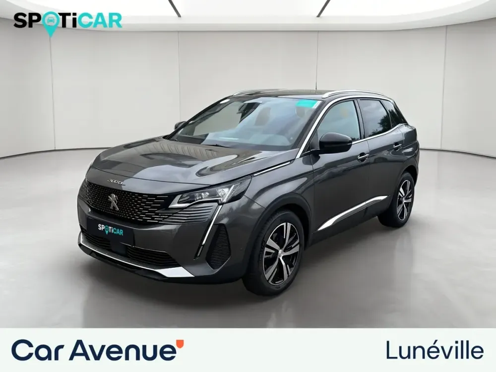 Peugeot 3008 gris d'occasion