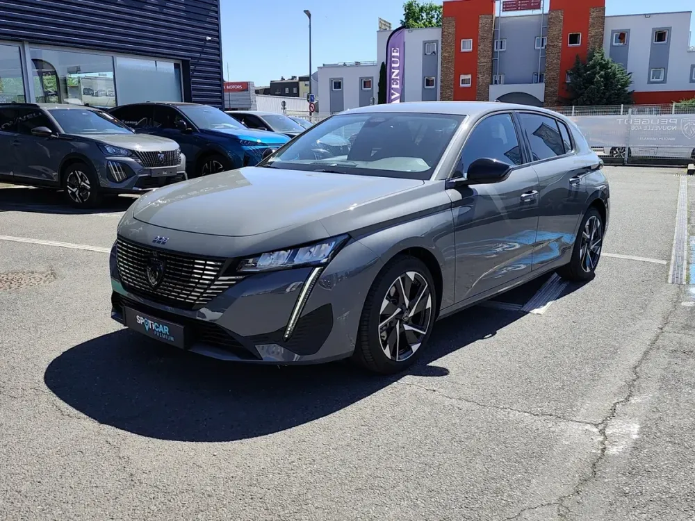 Peugeot 308 gris d'occasion