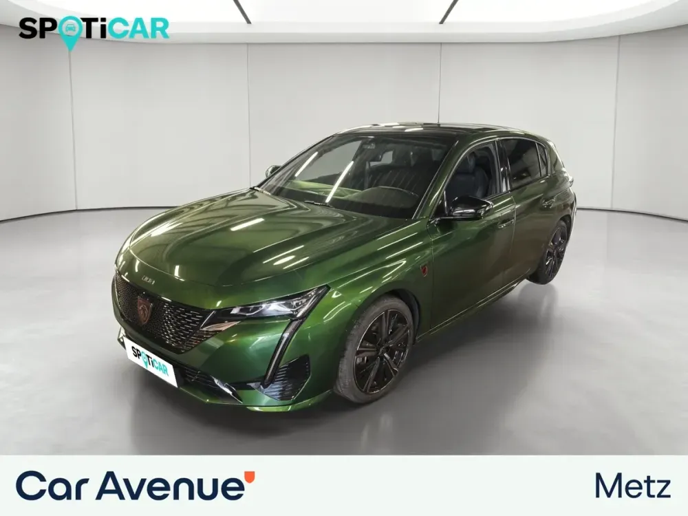 Peugeot 308 teinte m. vert olivine d'occasion