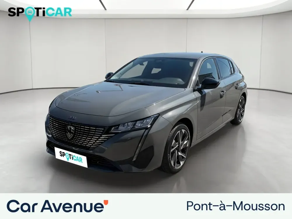 Peugeot 308 gris d'occasion