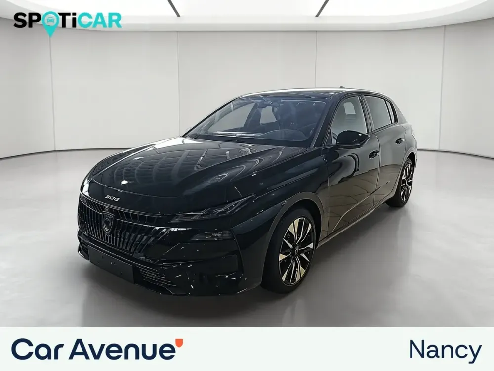 Peugeot 308 noir d'occasion