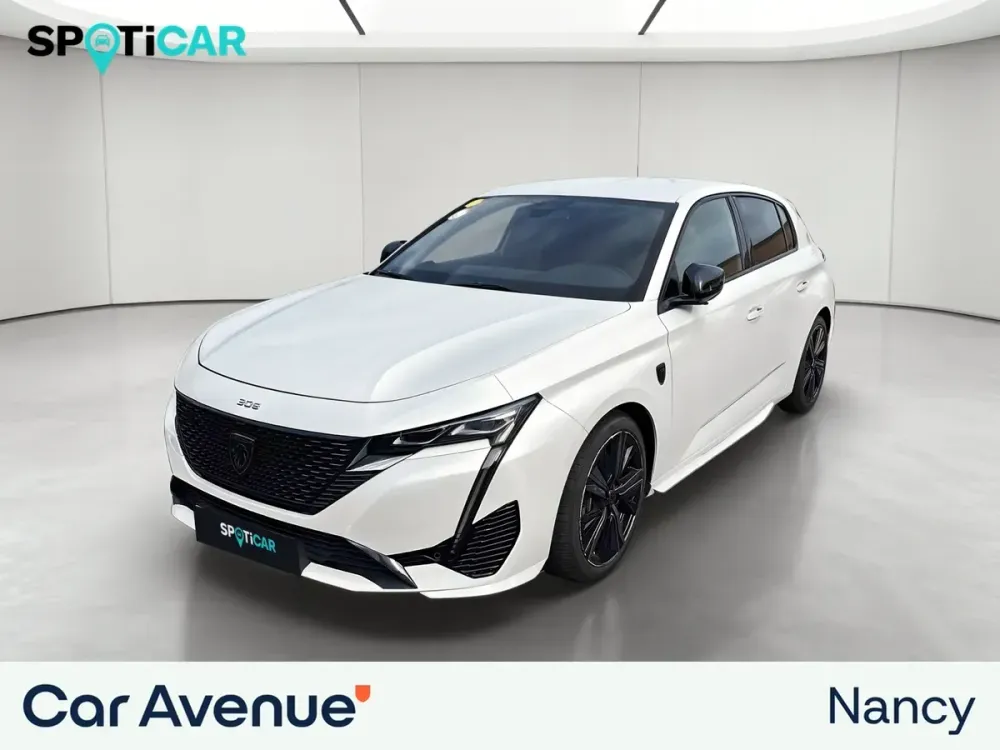 Peugeot 308 blanc d'occasion
