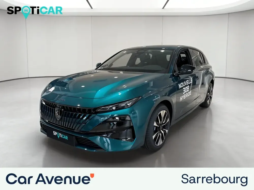 Peugeot 308 bleu lagoa (m) neuf