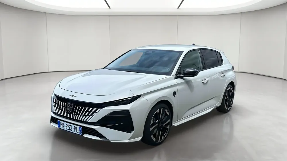 Peugeot 308 blanc okenite neuf
