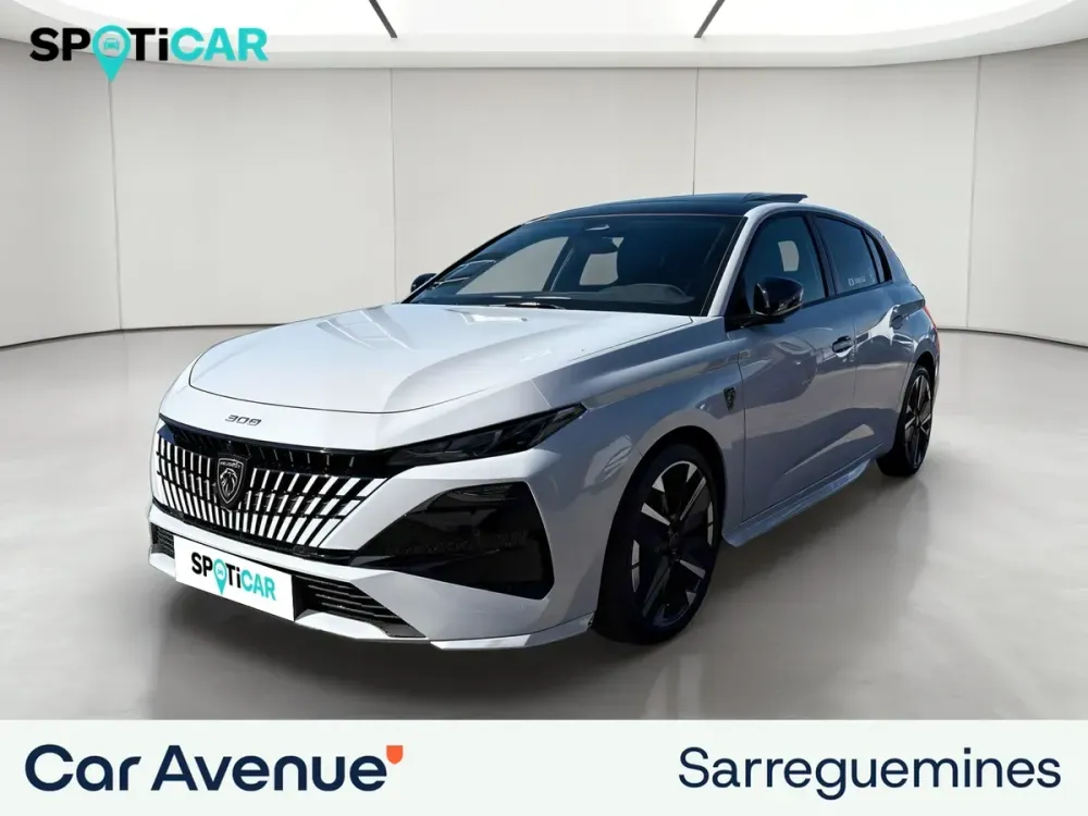 Peugeot 308 blanc okenite neuf