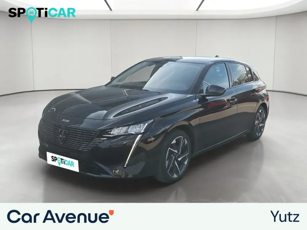 Peugeot 308 noir d'occasion