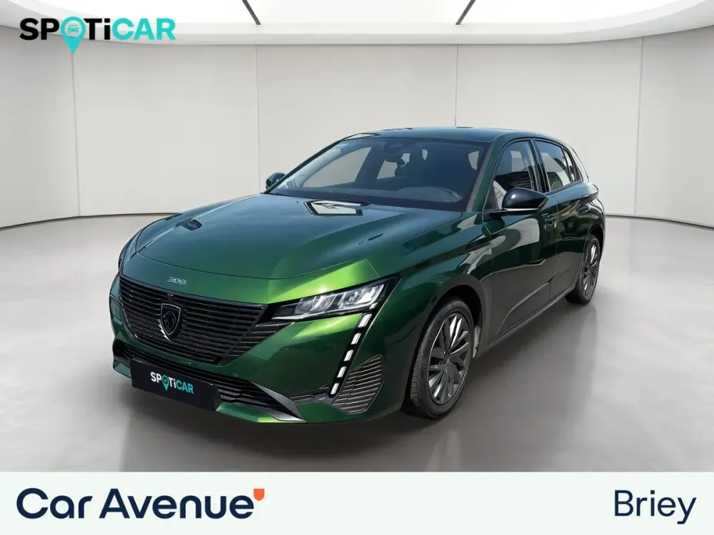 Peugeot 308 vert d'occasion