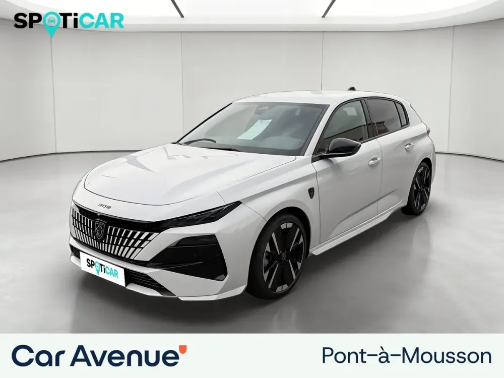 Peugeot 308 blanc okenite neuf