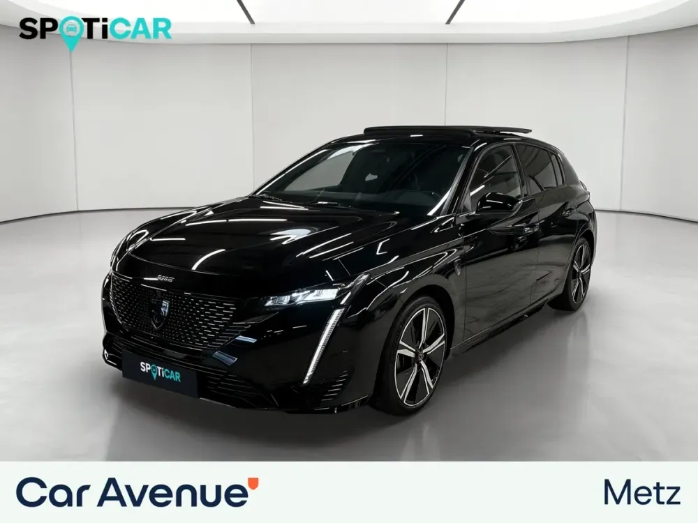 Peugeot 308 noir d'occasion