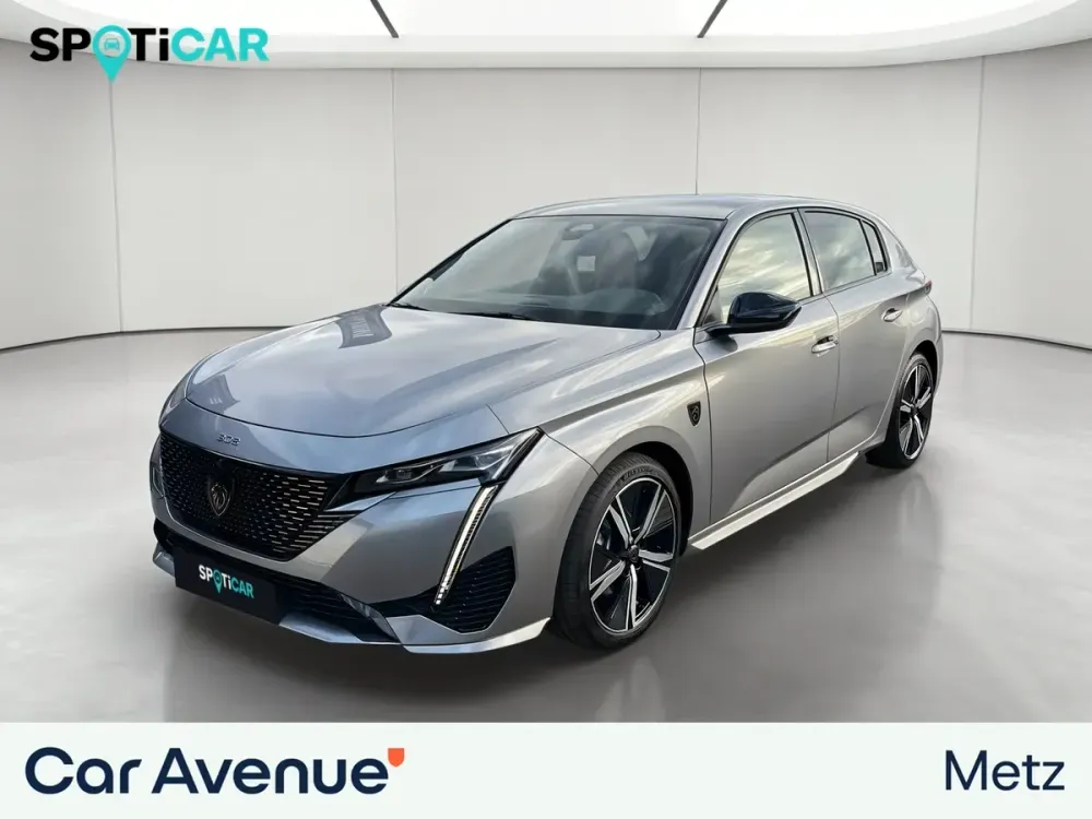 Peugeot 308 grise d'occasion