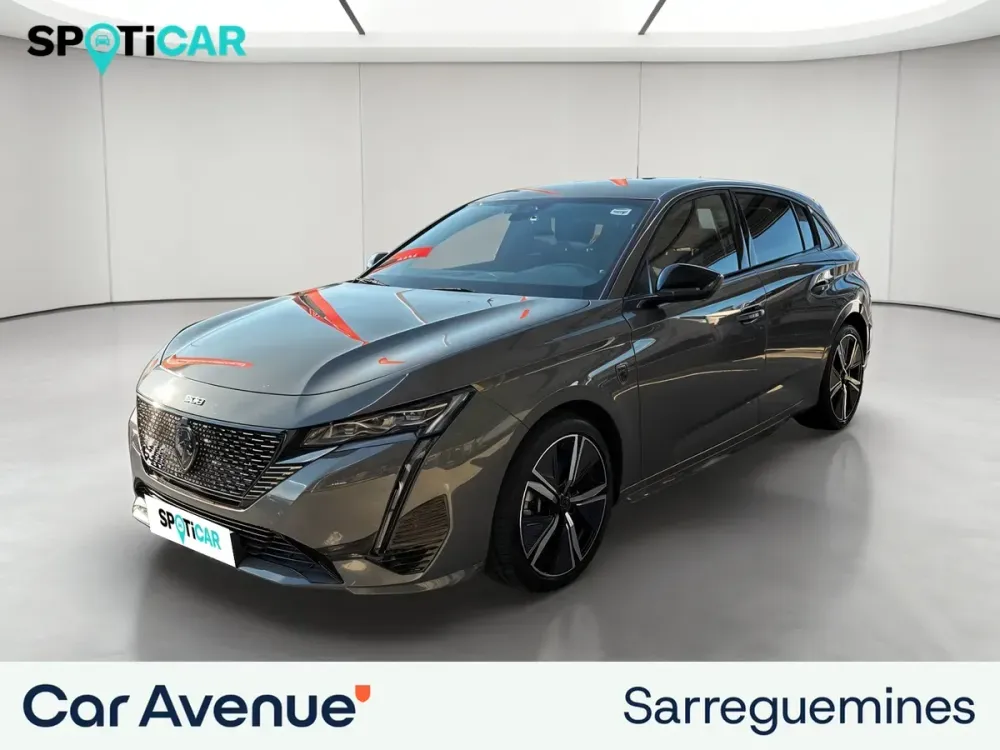 Peugeot 308 gris d'occasion
