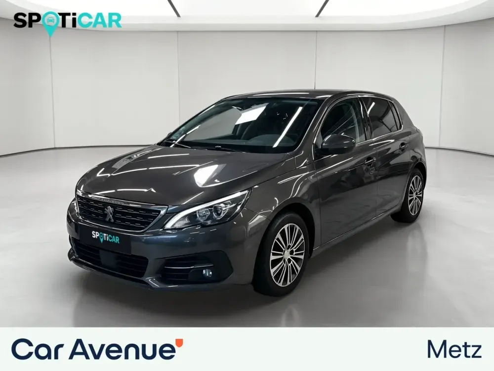 Peugeot 308 gris d'occasion