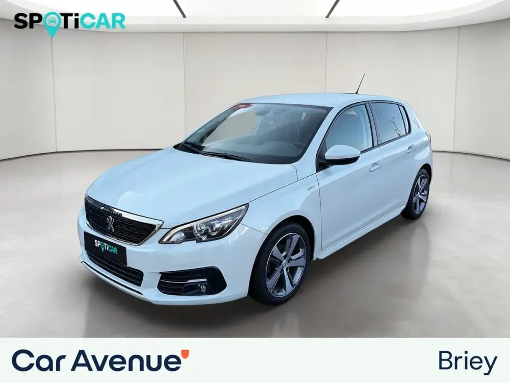 Peugeot 308 blanc d'occasion