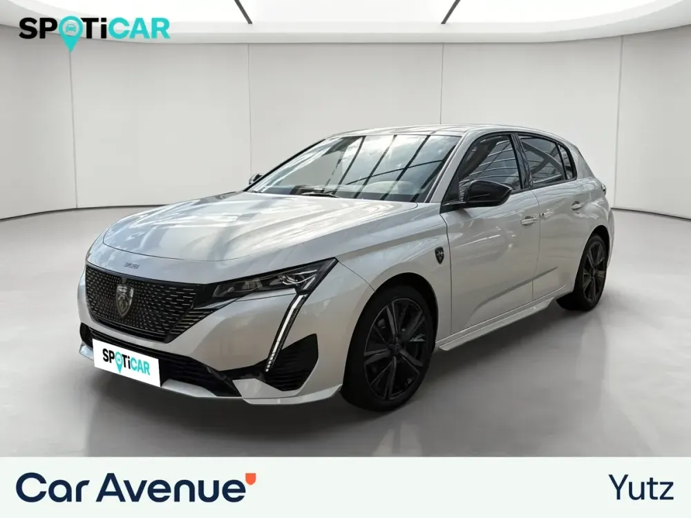 Peugeot 308 blanc d'occasion