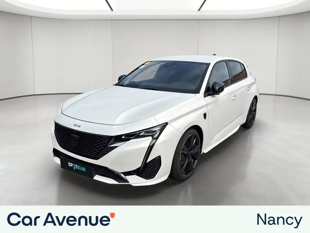Peugeot 308 blanc d'occasion