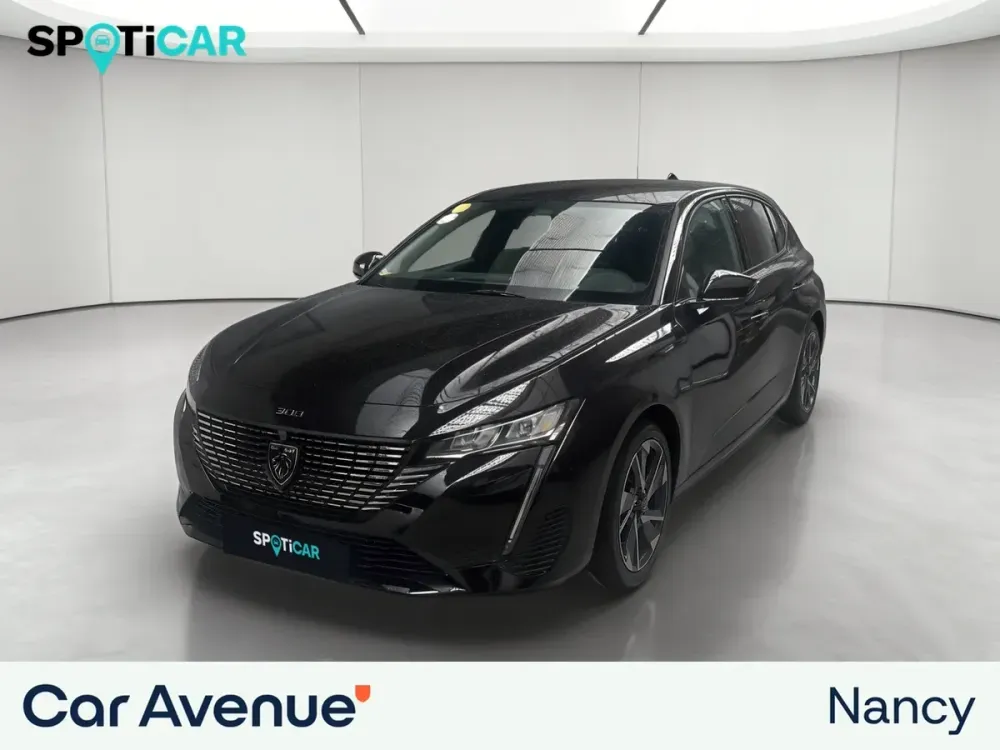 Peugeot 308 noir d'occasion