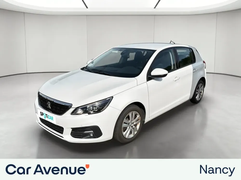 Peugeot 308 blanc d'occasion