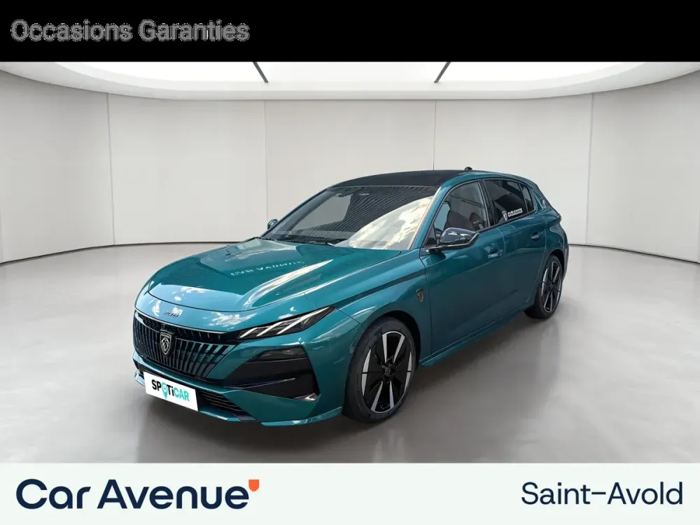 Peugeot 308 ELECTRIQUE bleu lagoa (m) neuf